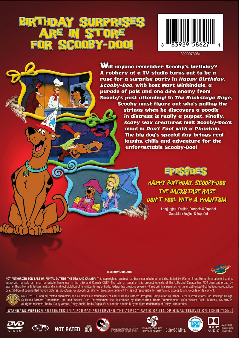 Happy Spook-Day, Scooby-Doo! [DVD]
