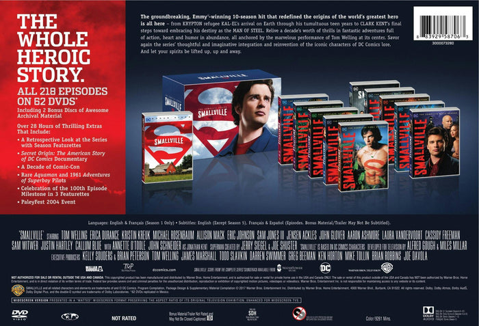 Smallville: The Complete Series (Repackaged) (DVD) [DVD]