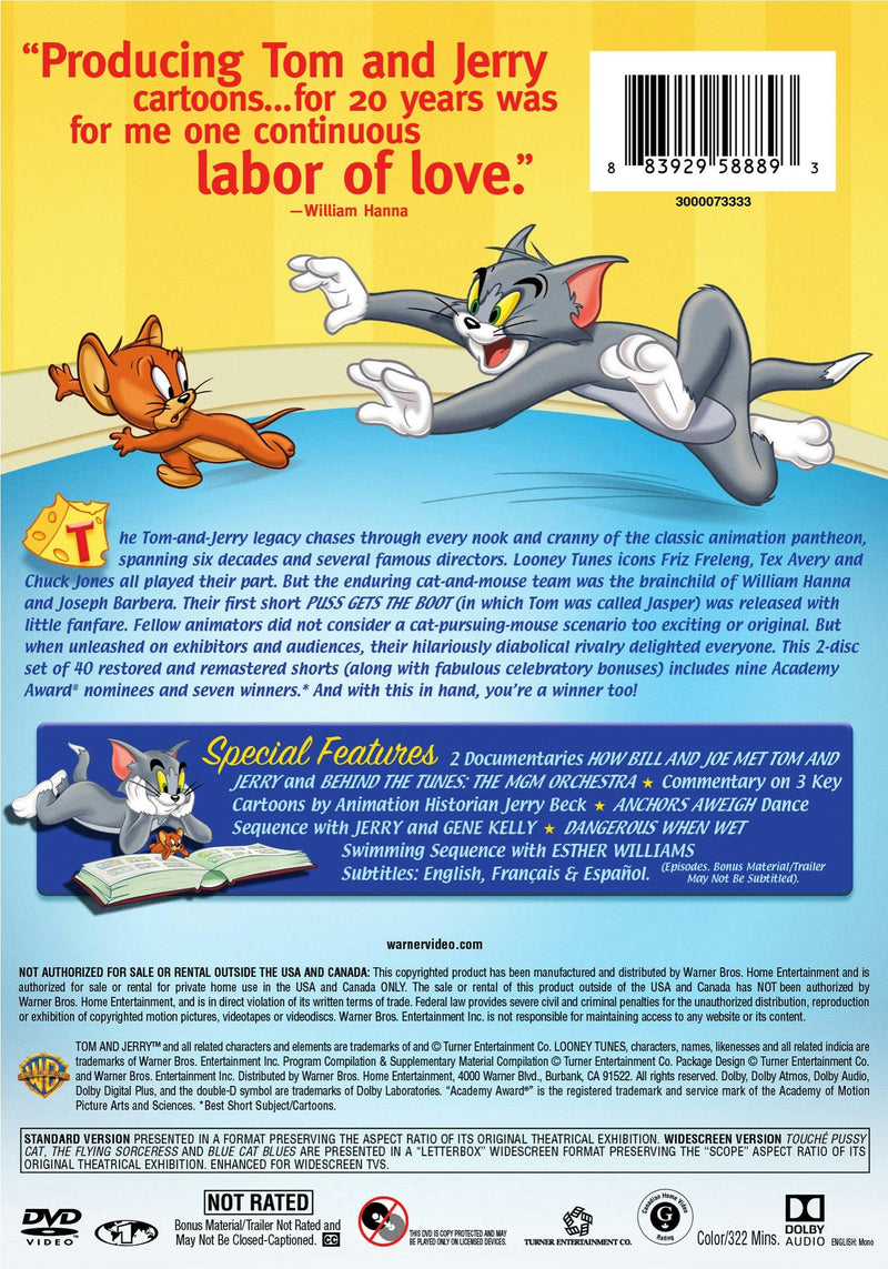 Tom and Jerry: Spotlight Collection (DVD New Box Art) [DVD]