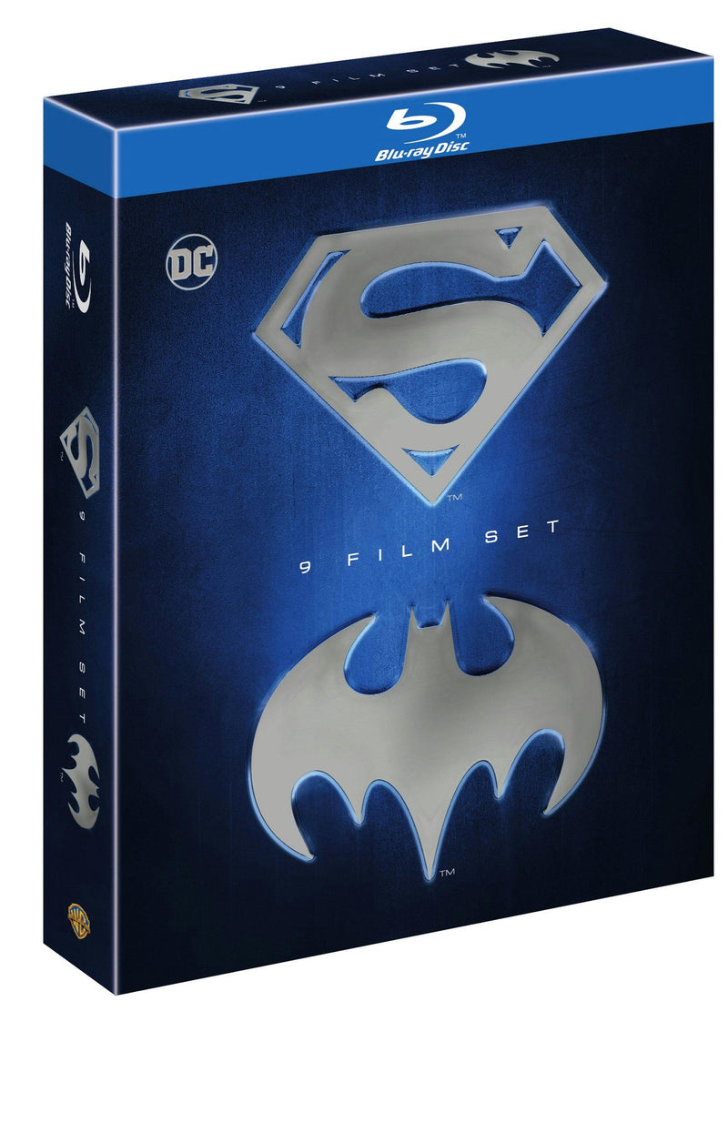Batman & Superman 9-Film Set [Blu-Ray]