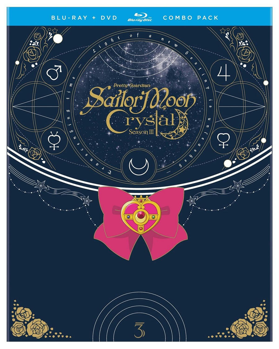 Sailor Moon Crystal Season 3 Standard Edition (Blu-ray + DVD) [Blu-ray]