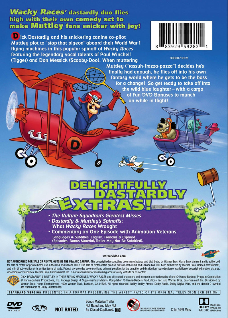Dastardly and Muttley in Their Flying Machines: Complete Series (Box Set) [DVD]