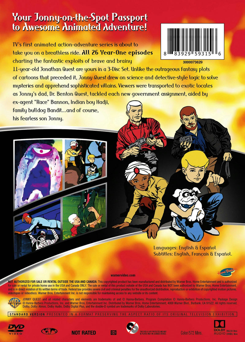 Jonny Quest: The Complete Original Series [DVD]