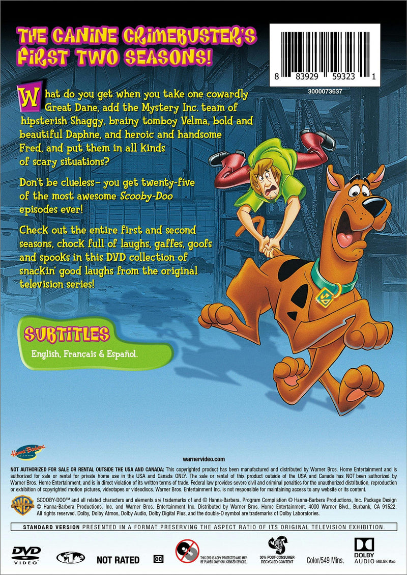 Scooby-Doo, Where Are You?: Complete 1st and 2nd Seasons (Box Set) [DVD]