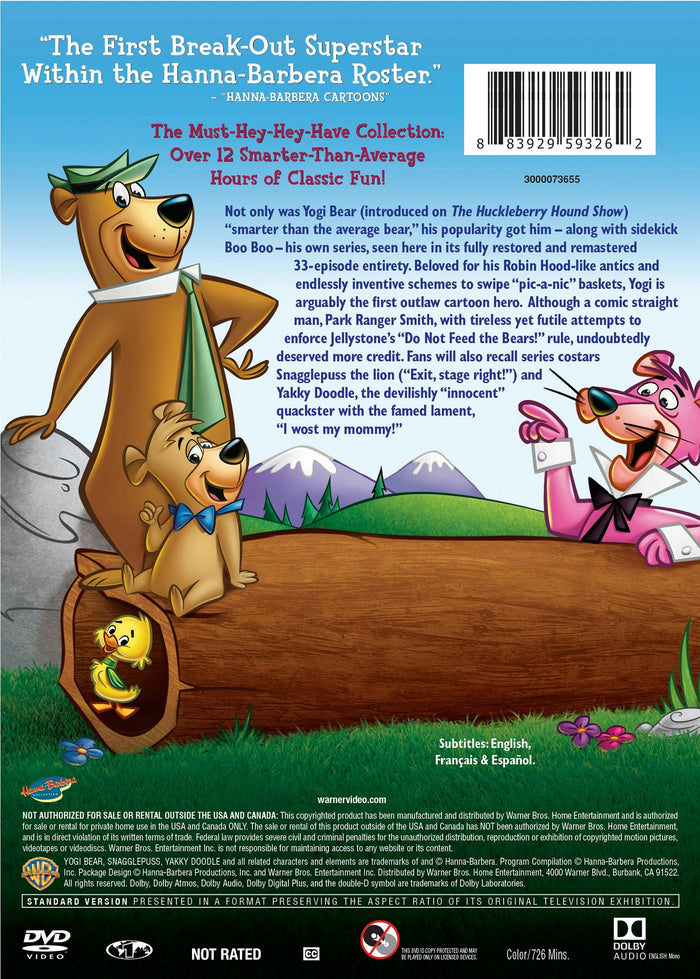 Yogi Bear: The Complete Series (Box Set) [DVD]