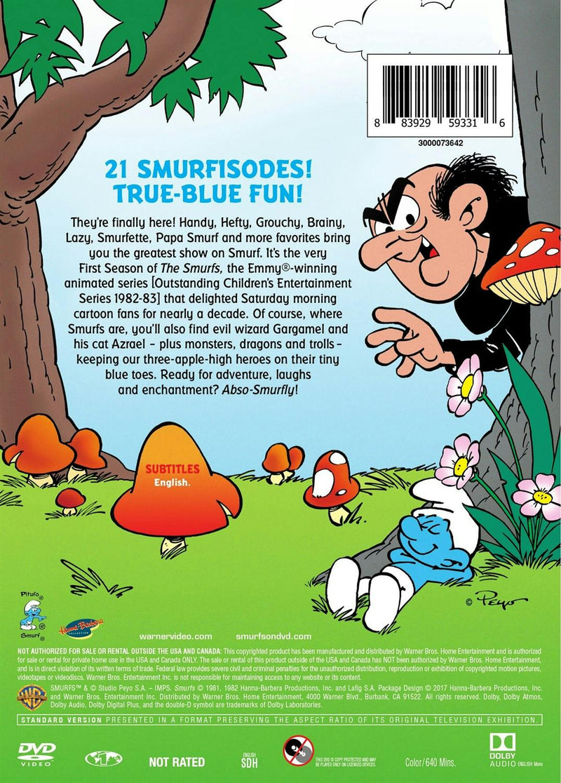 The Smurfs: Complete Season One (DVD 60th Anniversary Edition) [DVD]