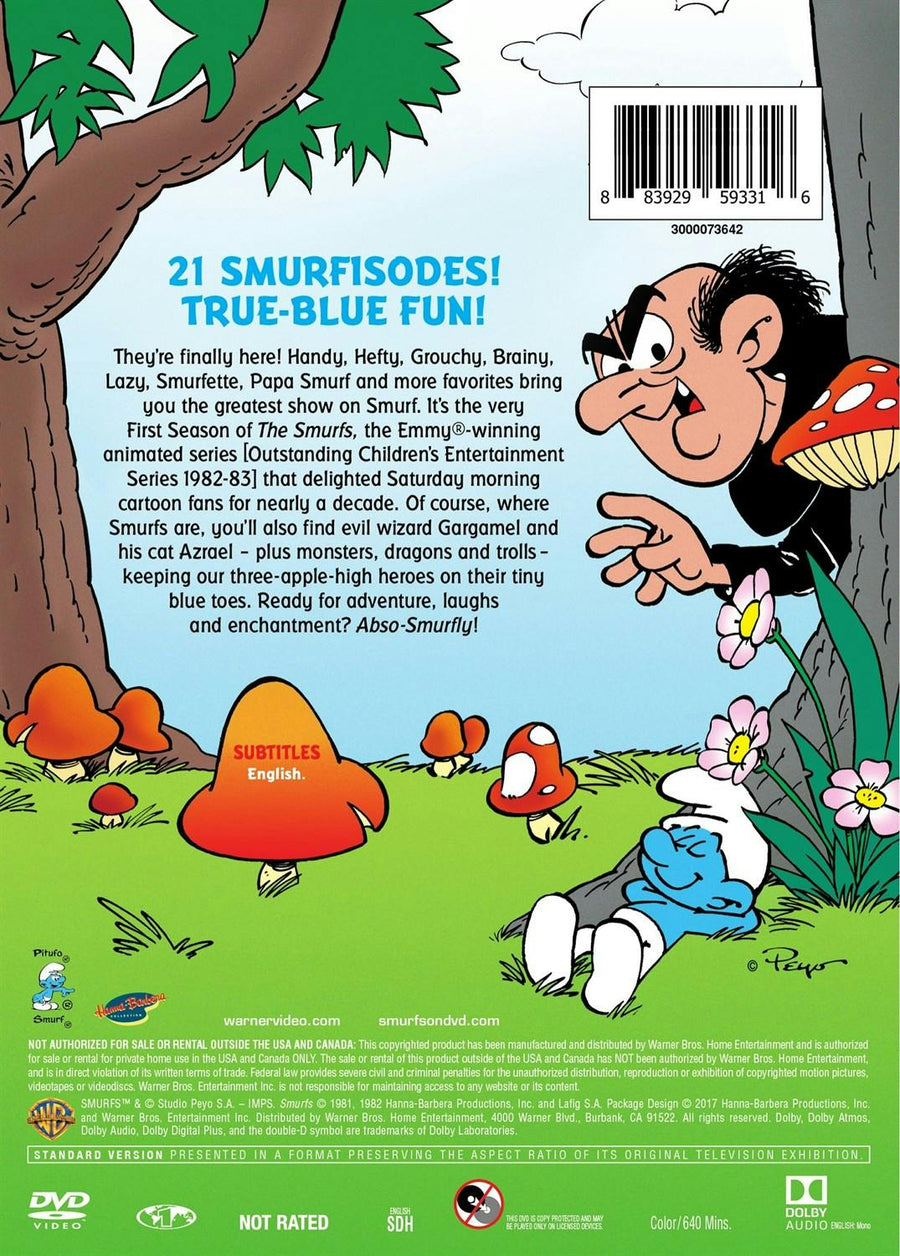 The Smurfs: Complete Season One (DVD 60th Anniversary Edition) [DVD]