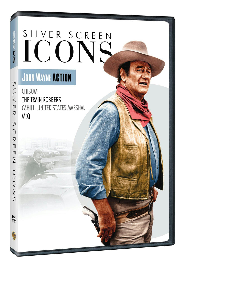 Silver Screen Icons: John Wayne Action (DVD New Box Art) [DVD]
