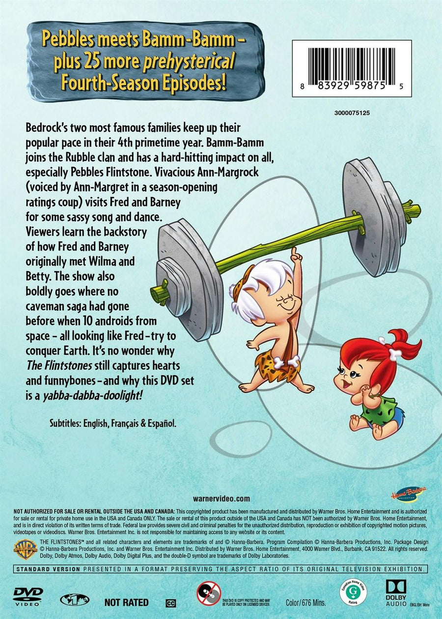 Flintstones, The: The Complete Fourth Season (DVD New Box Art) [DVD]