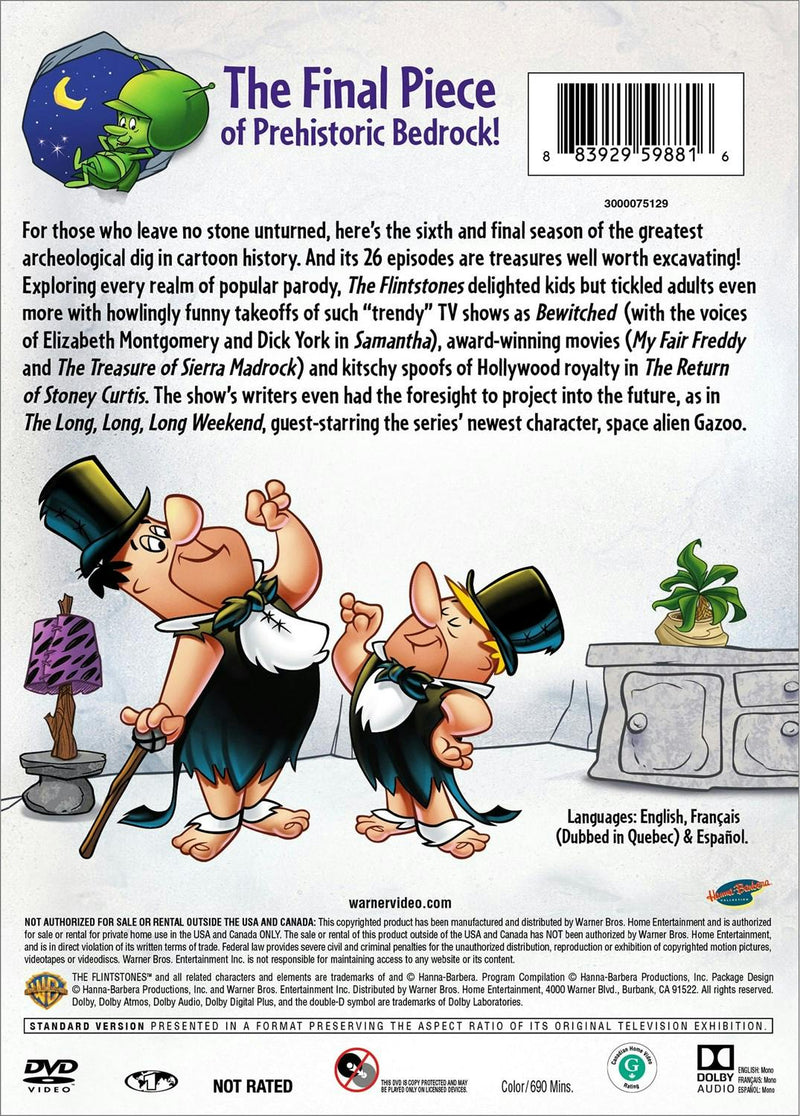 Flintstones, The: The Complete Sixth Season (DVD New Box Art) [DVD]