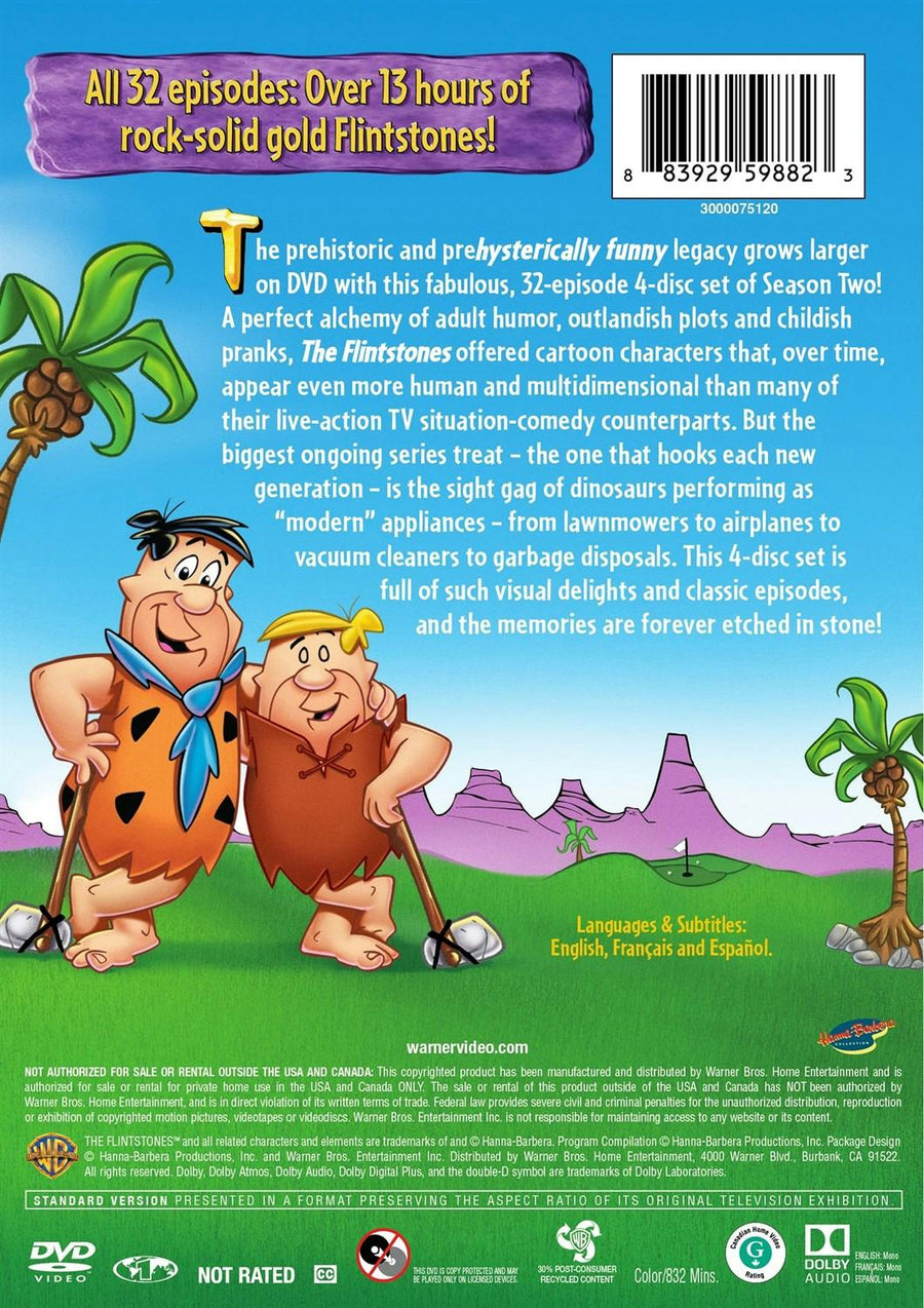 Flintstones, The: The Complete Second Season (DVD New Box Art) [DVD]