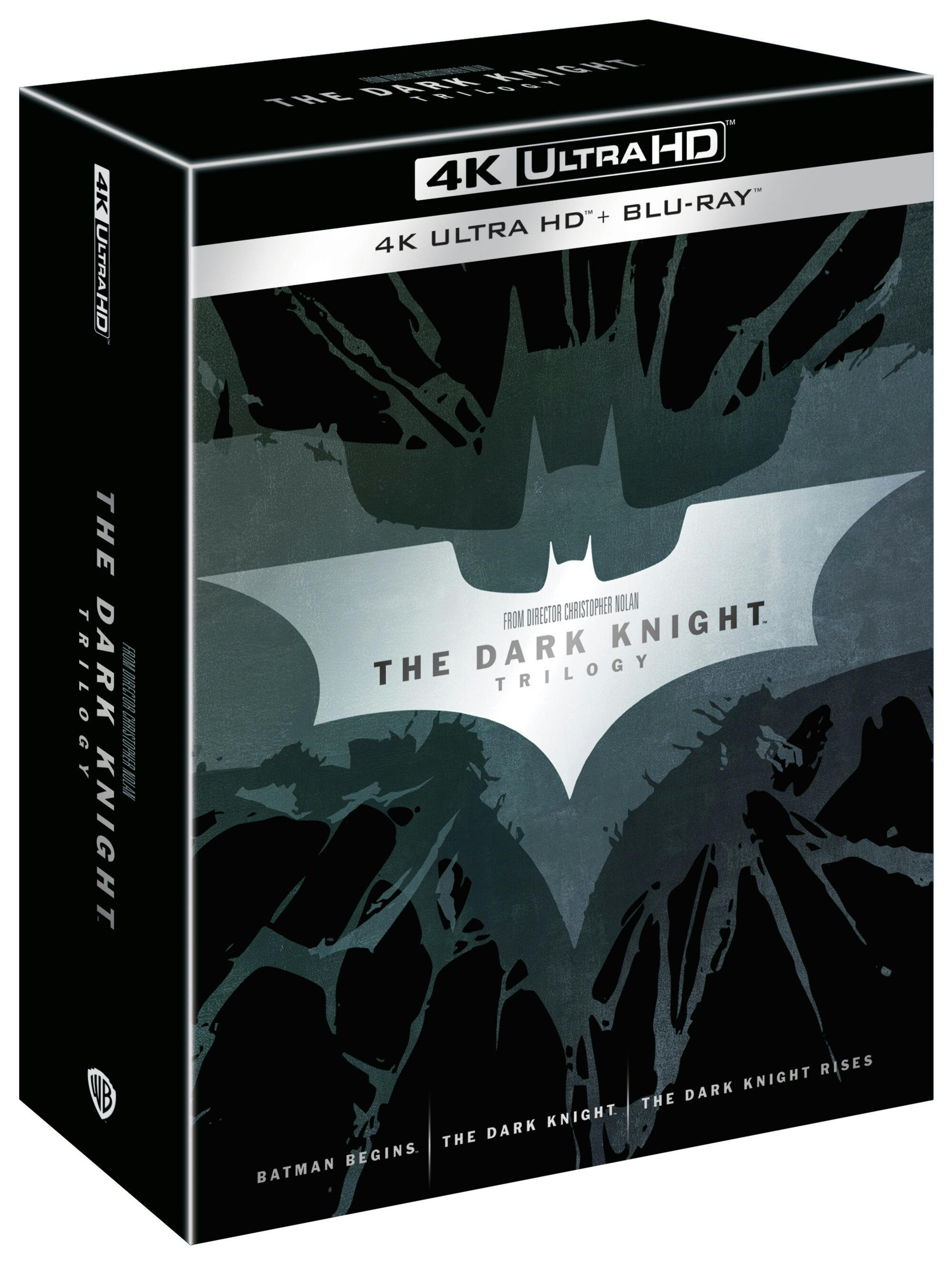 The Dark Knight Trilogy (4K Ultra HD + Blu-ray) [UHD] – GRUV