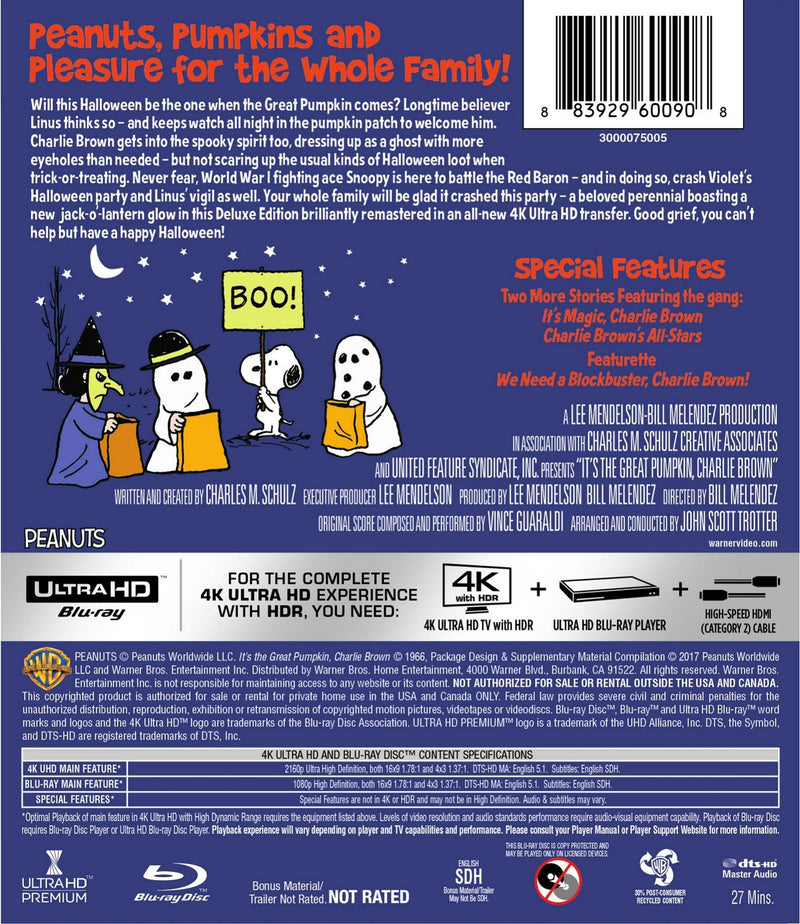 Peanuts: Holiday Anniversary Collection [UHD]