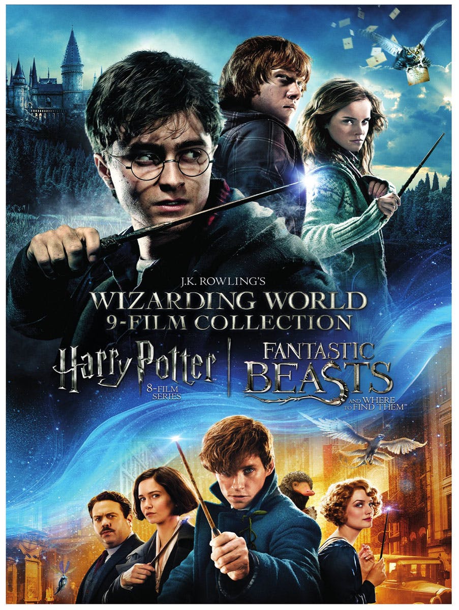 Wizarding World 9-film Collection (Box Set) [DVD] – GRUV Entertainment