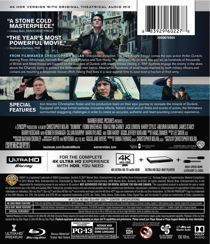 Dunkirk [UHD]