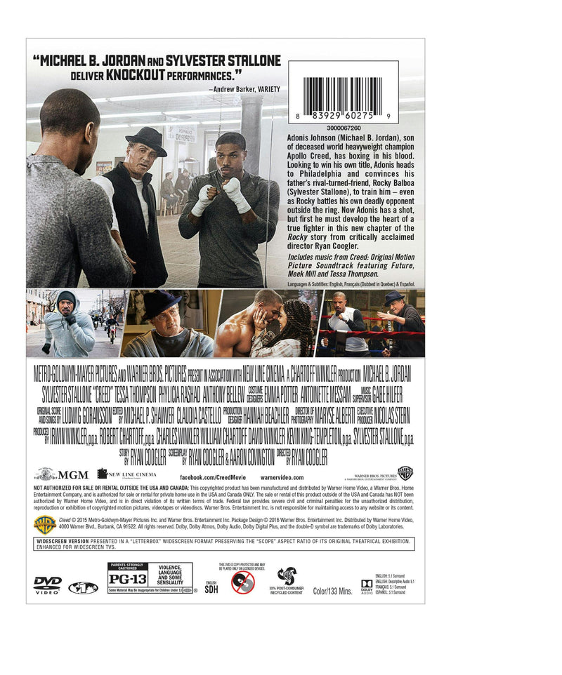 Creed (DVD Single Disc) [DVD]