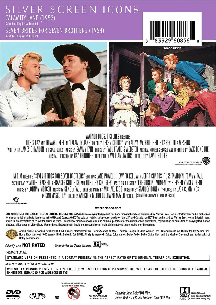 Silver Screen Icons: Calamity Jane / Seven Brides for Seven Brothers (DVD Set) [DVD]