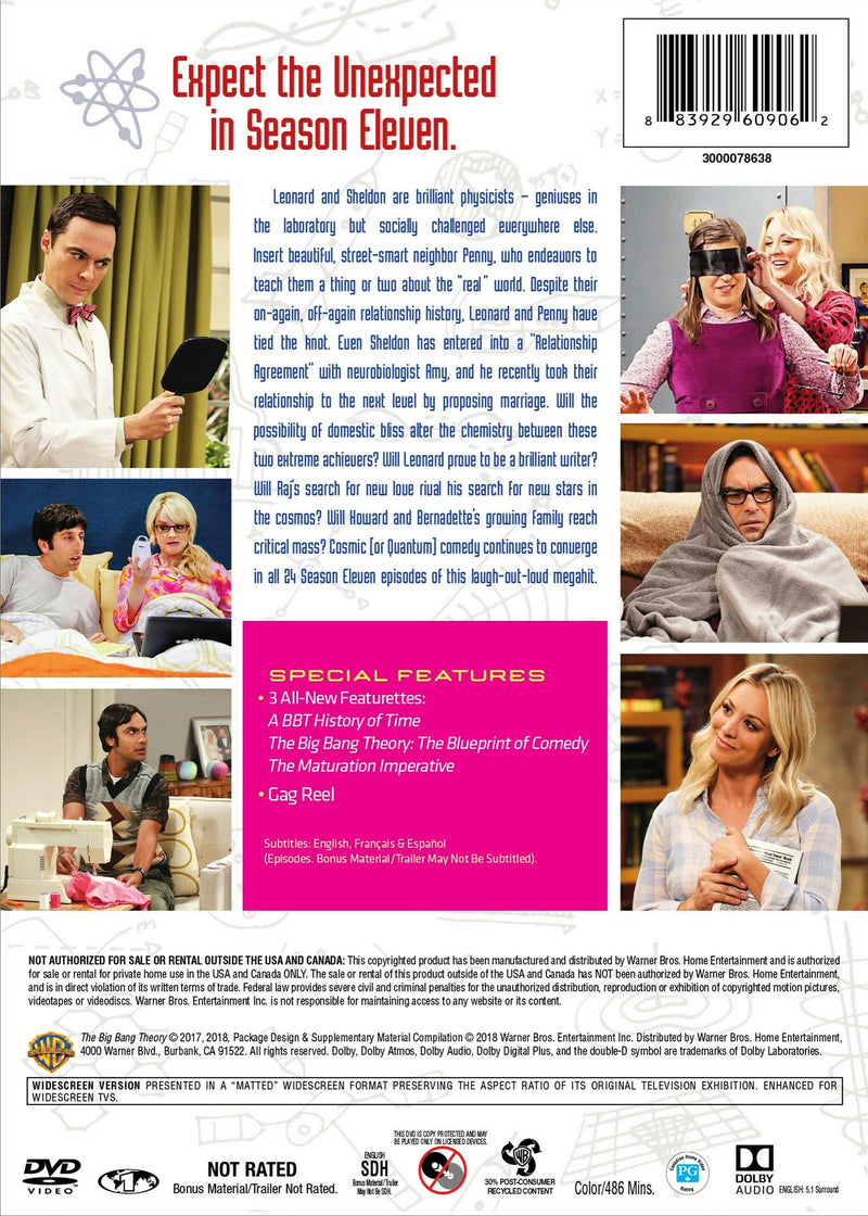 The Big Bang Theory: The Complete Eleventh Season [DVD]