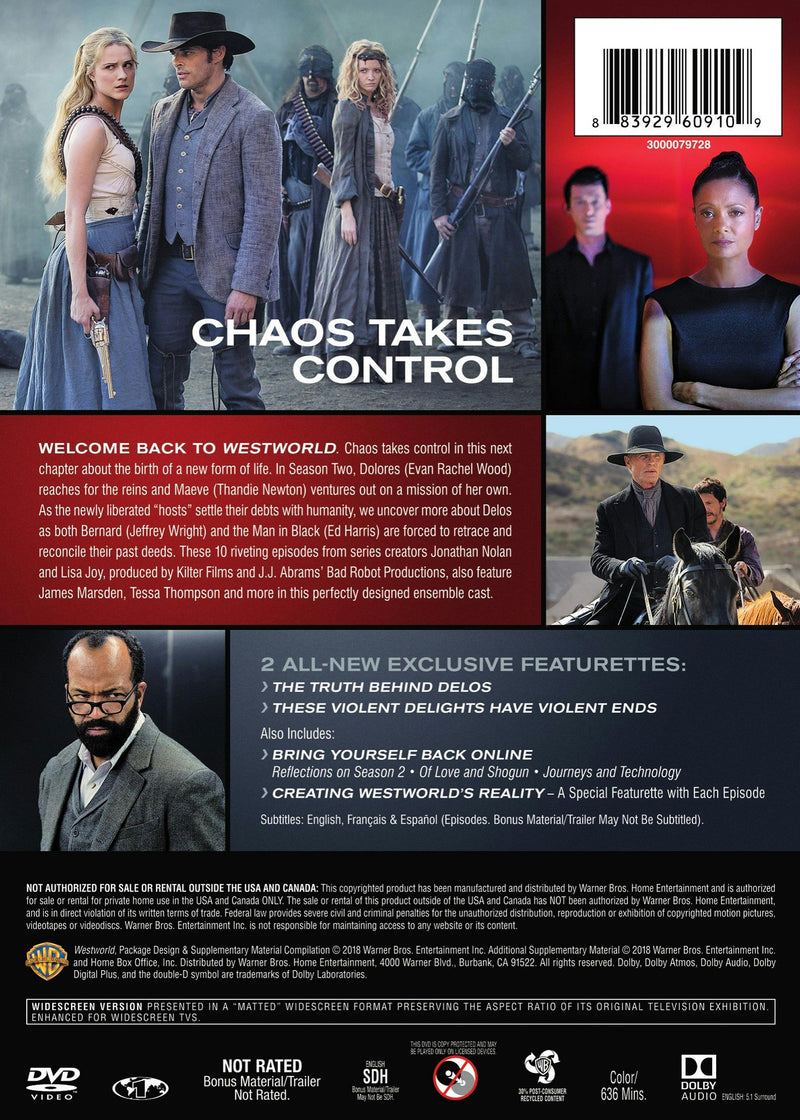 Westworld: Season Two - The Door (Box Set) [DVD]