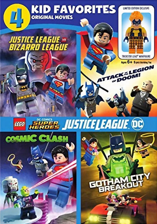 4 Kid Favorites: LEGO DC Super Heroes (DVD + Toy) [DVD]