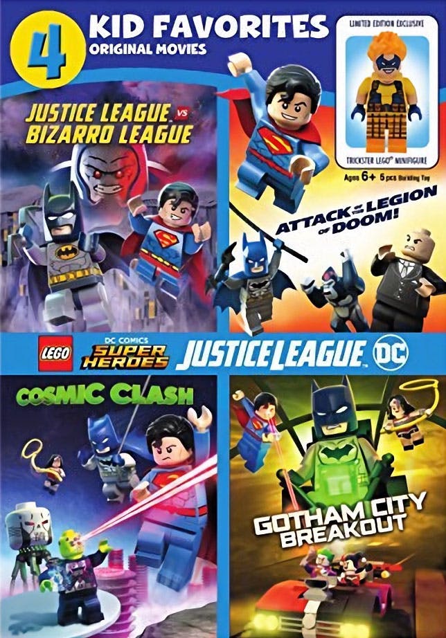 4 Kid Favorites: LEGO DC Super Heroes (DVD + Toy) [DVD]