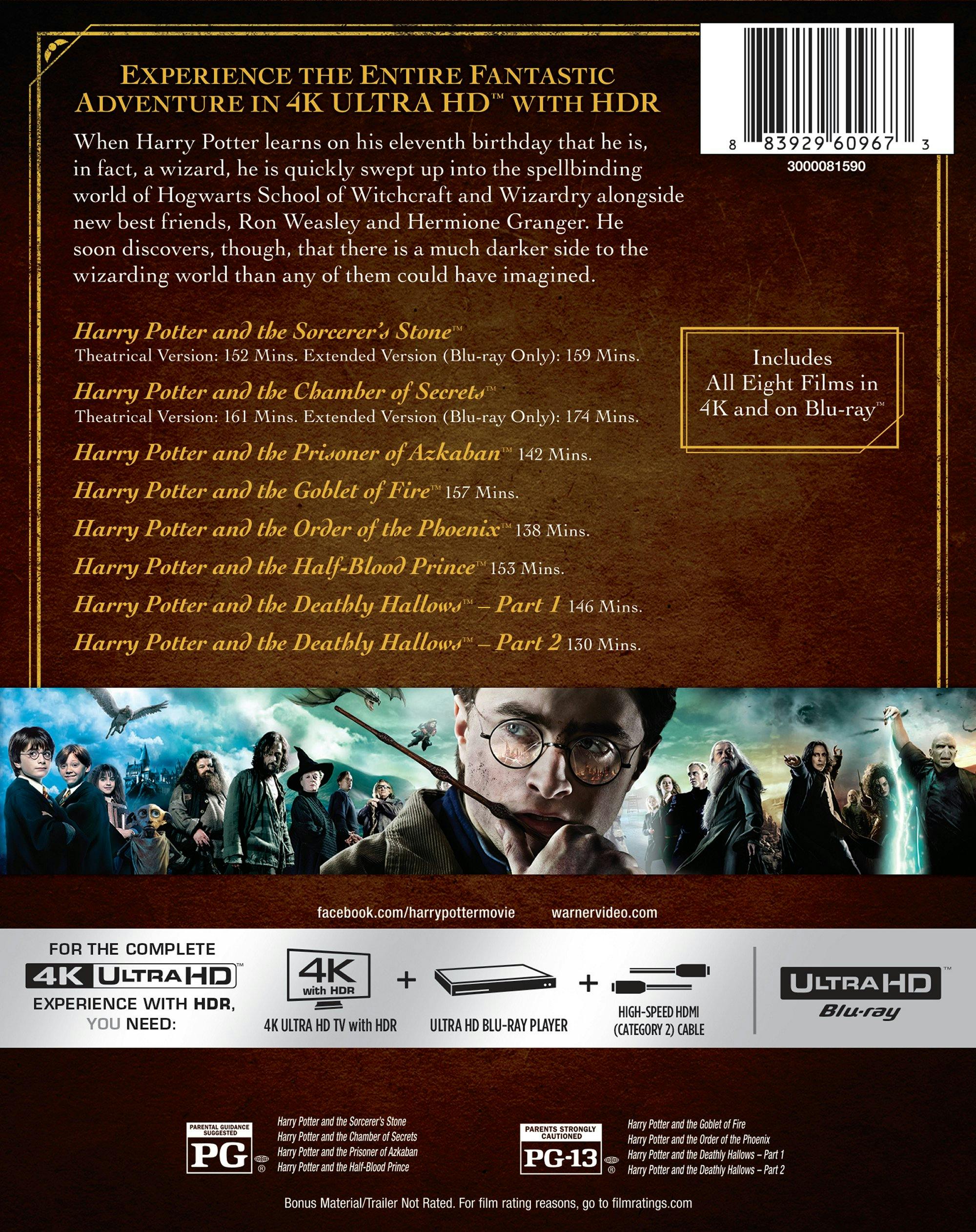 洋画・外国映画 Harry Potter 8 Film Collection 4K UHD garri-potter-polnaya-
