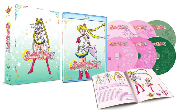 Sailor Moon SuperS Part 1 (Season 4) (Limited Edition BD/DVD Combo Pack) (Blu-ray Limited Edition) [Blu-ray]