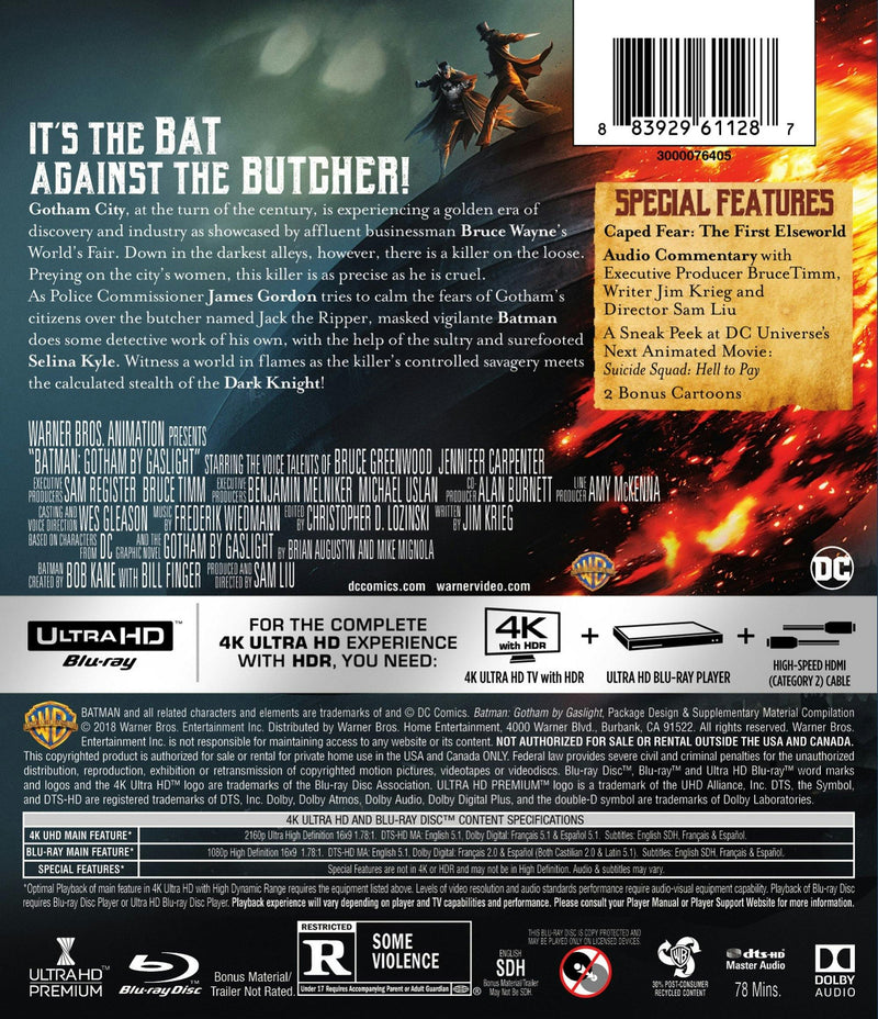 DCU:  Gotham by Gaslight [UHD]