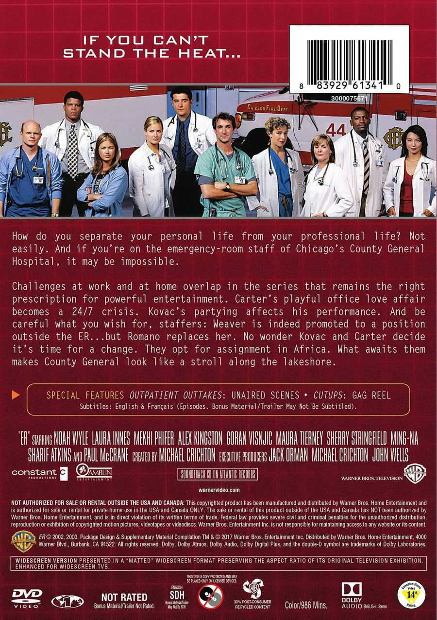 ER: The Complete Ninth Season (DVD New Box Art) [DVD]