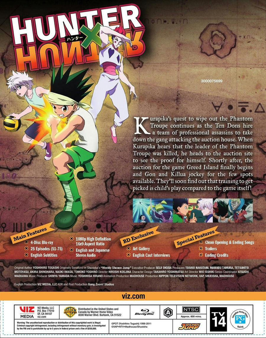 Hunter x Hunter Set 4 (Blu-ray Set) [Blu-ray]