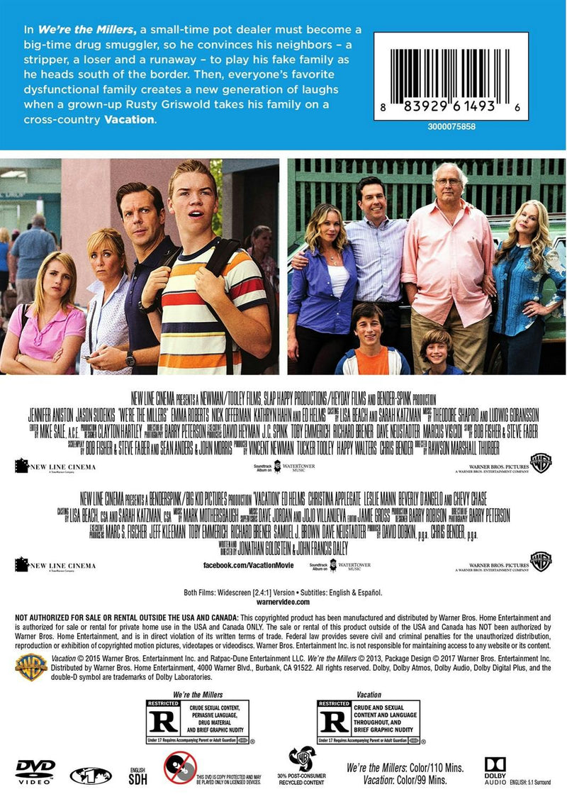 We're the Millers/Vacation (DVD Double Feature) [DVD]