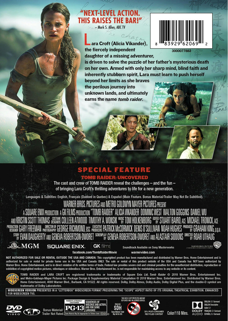 Tomb Raider [DVD]
