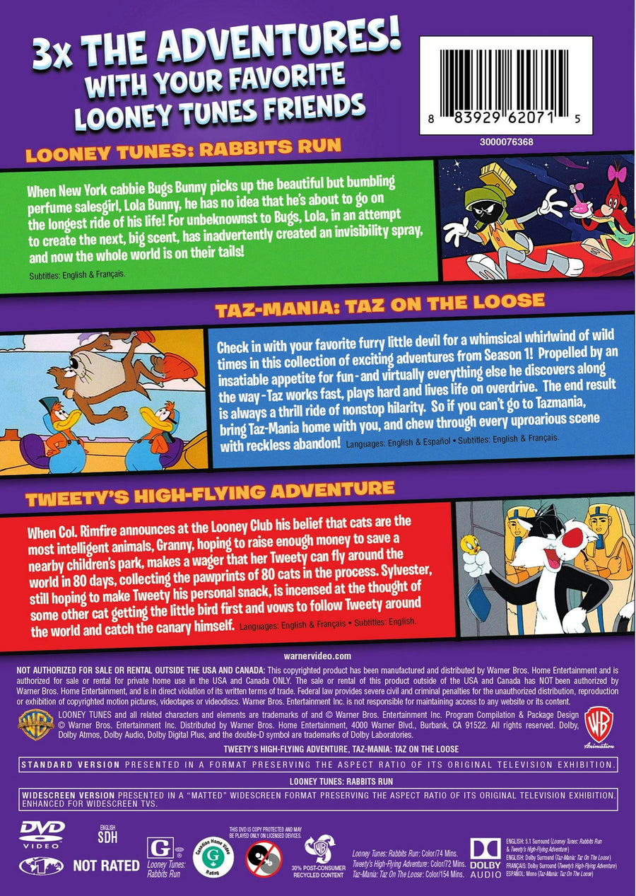 Looney Tunes Let Loose Triple Feature (DVD Triple Feature) [DVD]