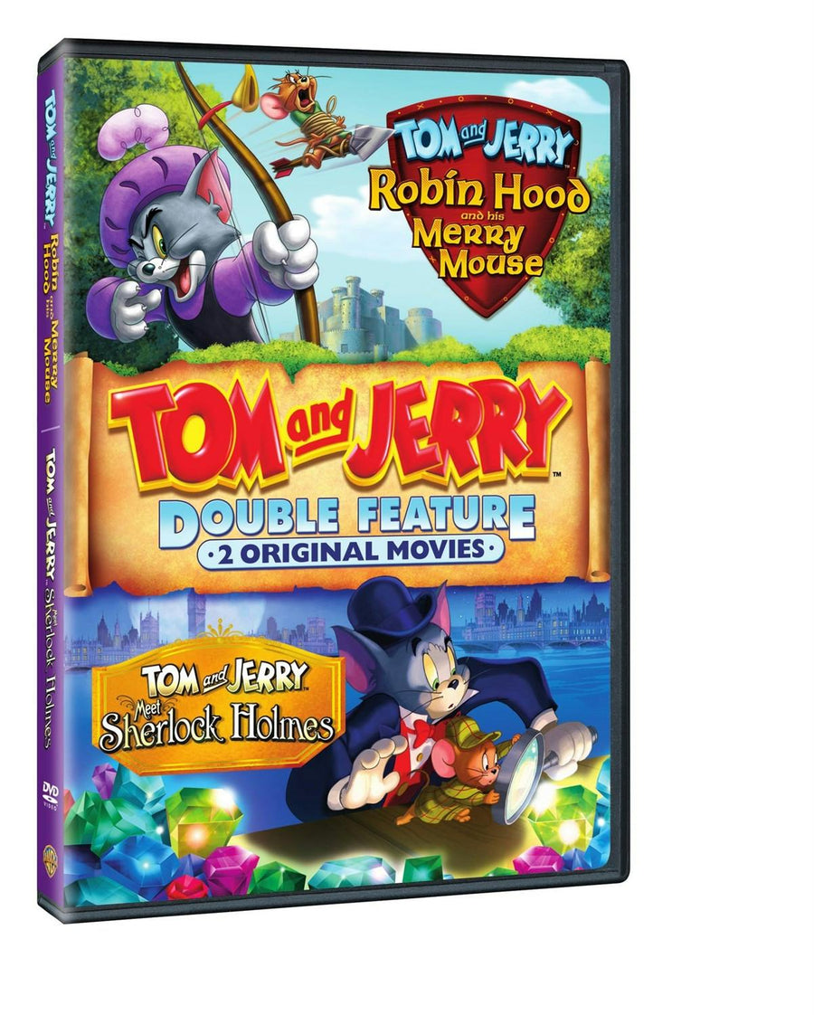Tom and Jerry: Robin Hood and his Merry Mouse / Meet Sherlock Holmes (DVD Double Feature) [DVD]