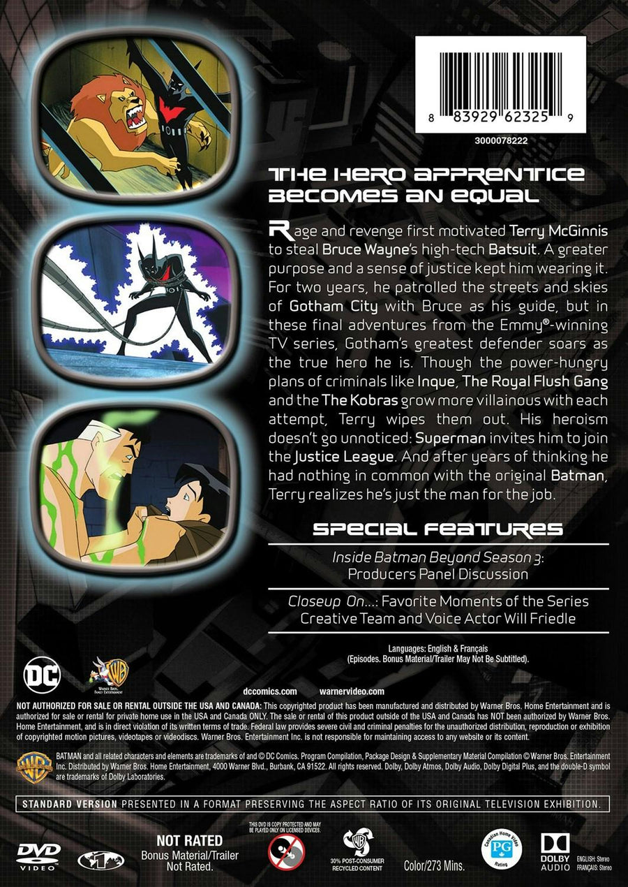 Batman Beyond: The Complete Third Season (DVD New Box Art) [DVD]