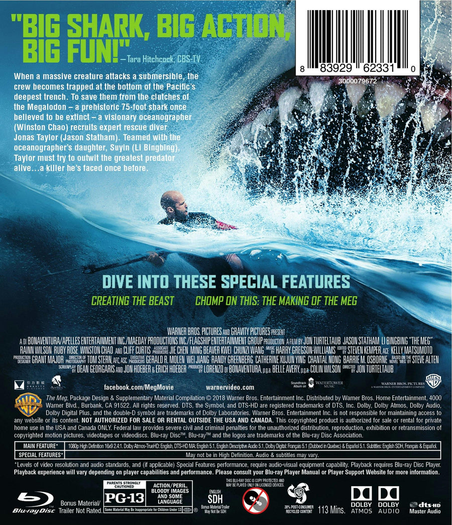 The Meg [Blu-ray]