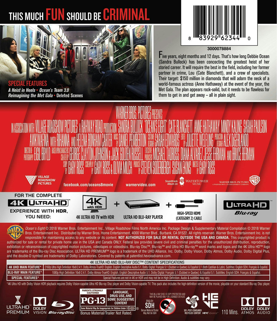 Ocean's 8 [UHD]
