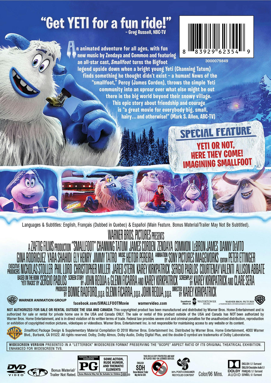 Smallfoot [DVD]