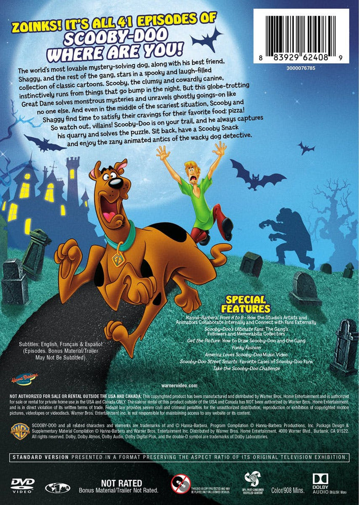 Scooby-Doo Where Are You!: The Complete Series [DVD]