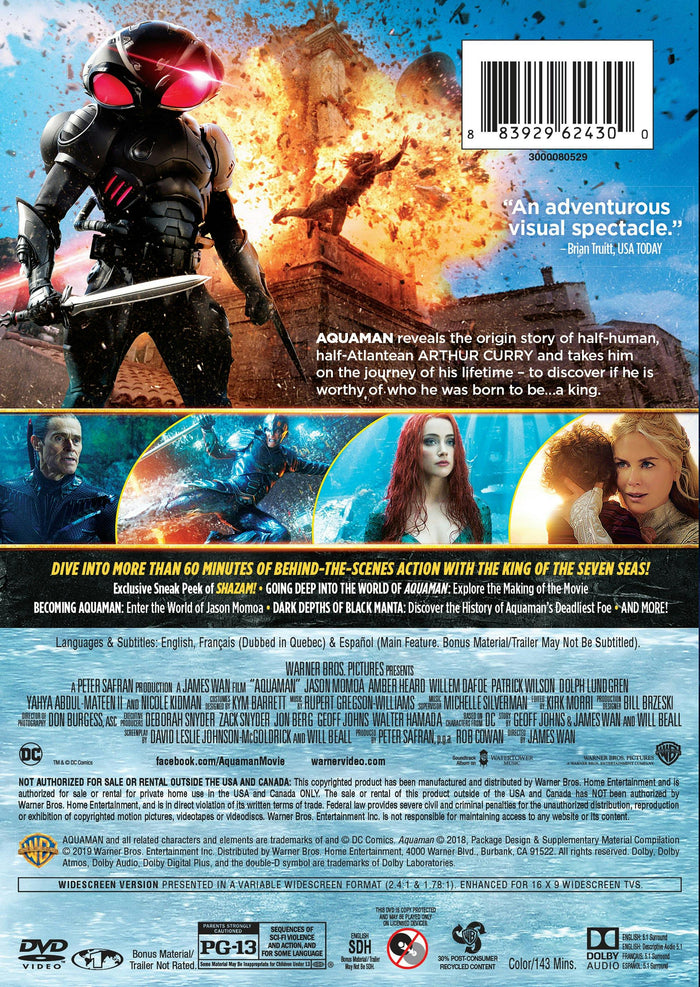 Aquaman (Special Edition) [DVD]