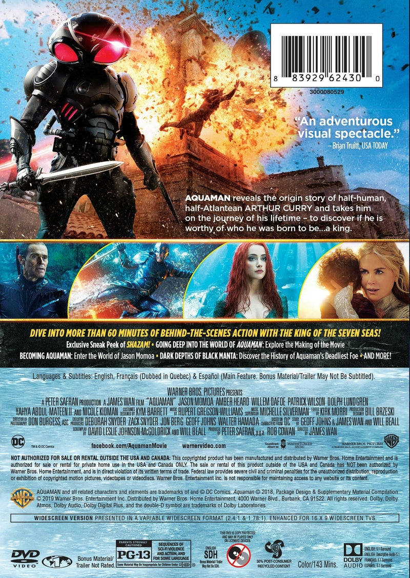 Aquaman (Special Edition) [DVD]