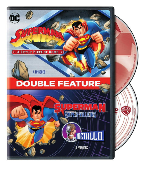 Superman: A Little Piece of Home / Superman Super Villains: Metal (DVD Double Feature) [DVD]