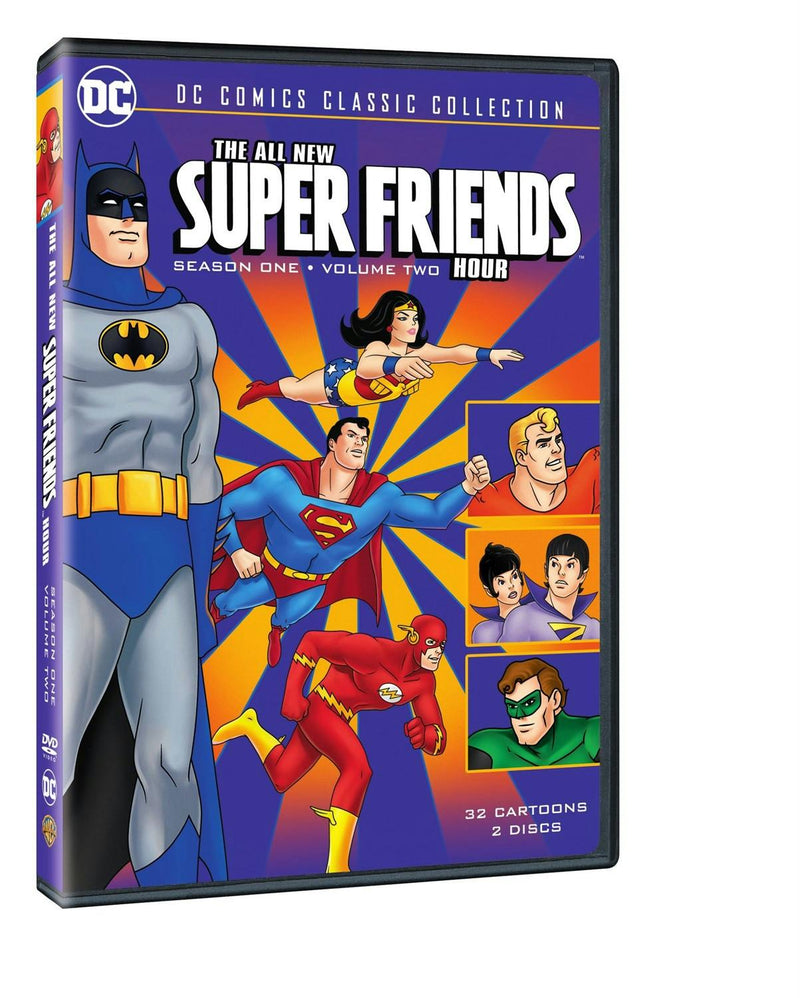 All New Super Friends Hour: Season 1 - Vol. 2 (DVD New Box Art) [DVD]