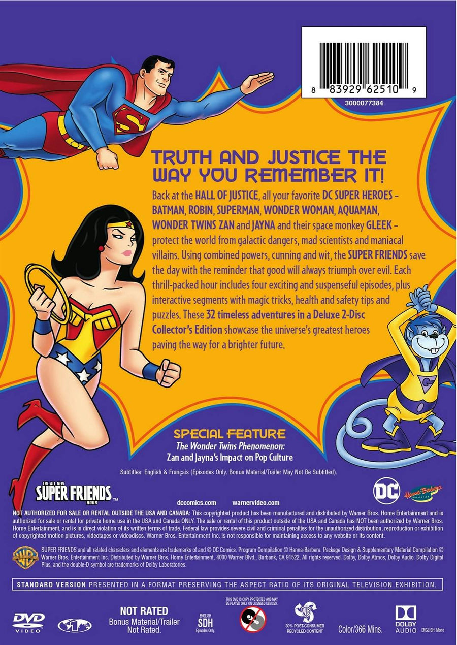 All New Super Friends Hour: Season 1 - Vol. 2 (DVD New Box Art) [DVD]
