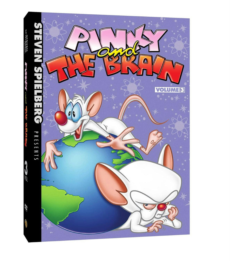 Steven Spielberg Presents Pinky and The Brain: Season three (DVD New Box Art) [DVD]