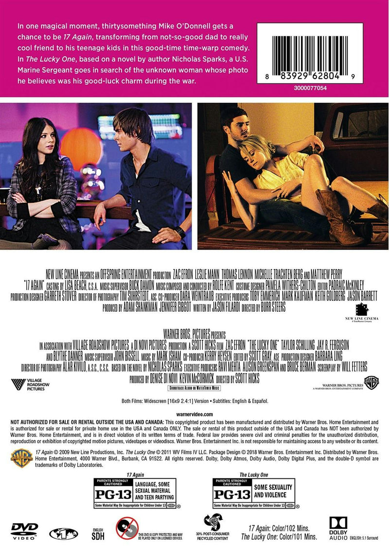 17 Again/Lucky One (DVD Double Feature) [DVD]