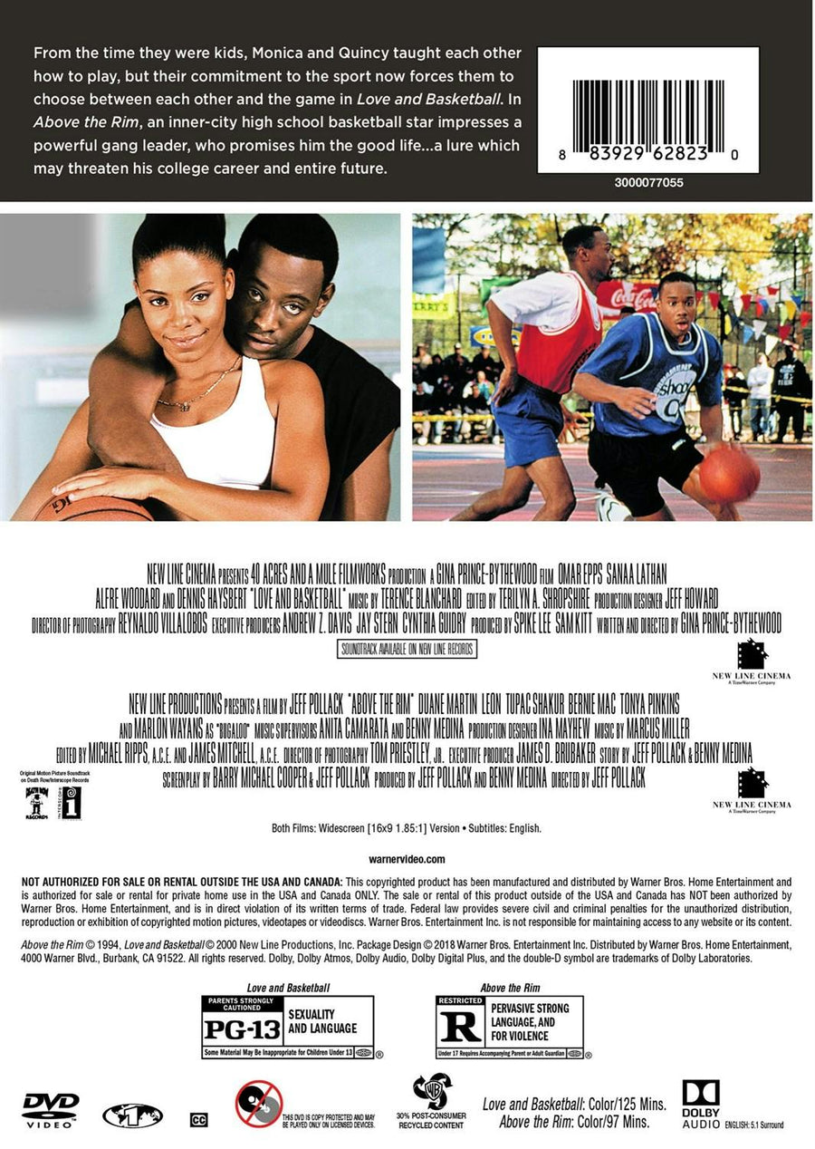 Love and Basketball / Above the Rim (DVD Double Feature) [DVD]