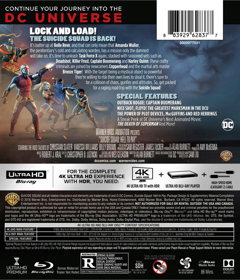 DCU: Suicide Squad: Hell To Pay [UHD]