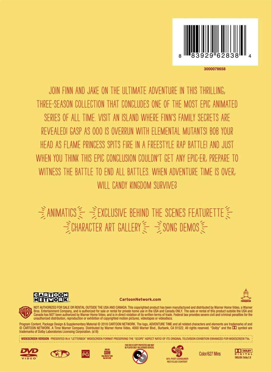 Cartoon Network: Adventure Time: The Final Seasons [DVD]