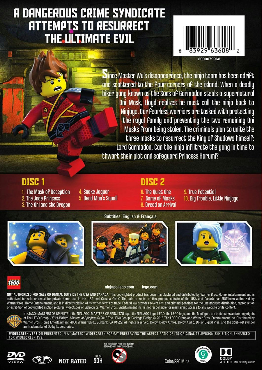 LEGO NINJAGO: Masters of Spinjitzu: Season 8 [DVD]